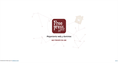 Desktop Screenshot of freepresshost.com